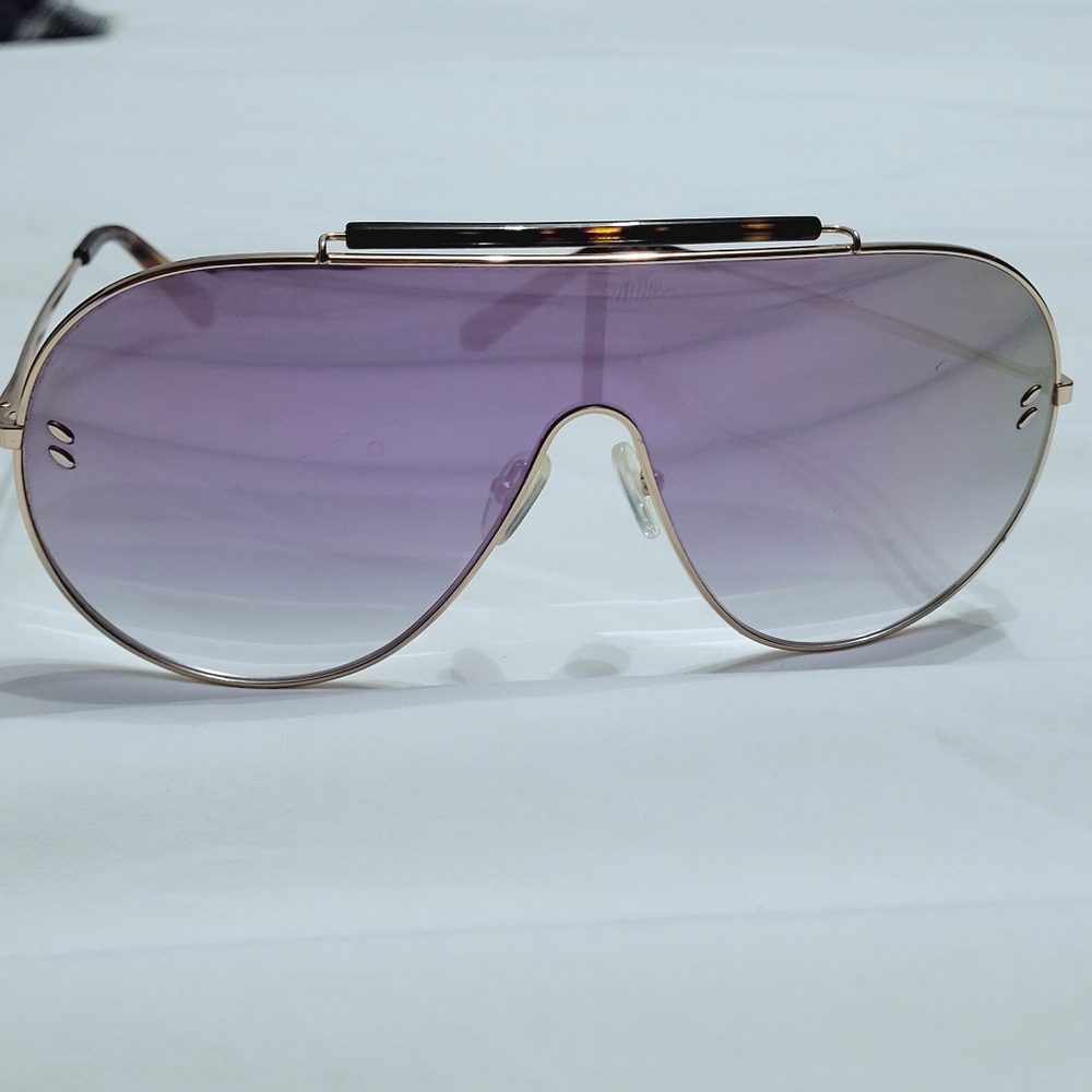 Stella McCartney Purple Aviators w/Case - Picture 3 of 9